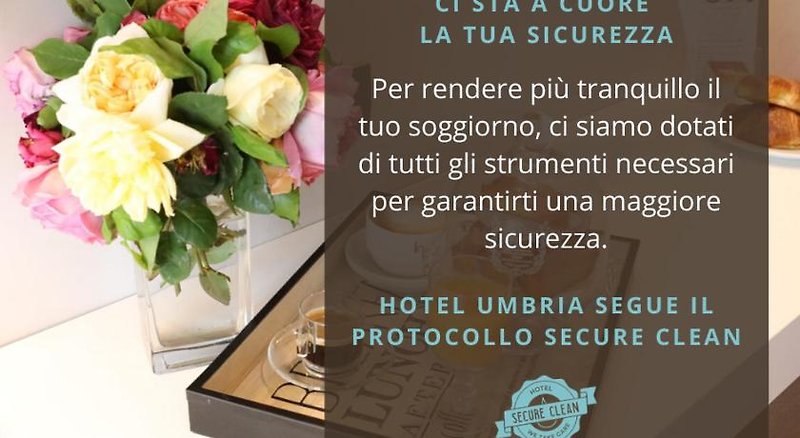 Hotel Umbria in Attigliano, Rom-Fiumicino Landkarte
