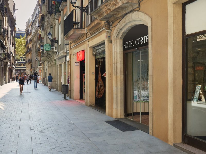 Cortes in Barcelona, Barcelona Außenaufnahme