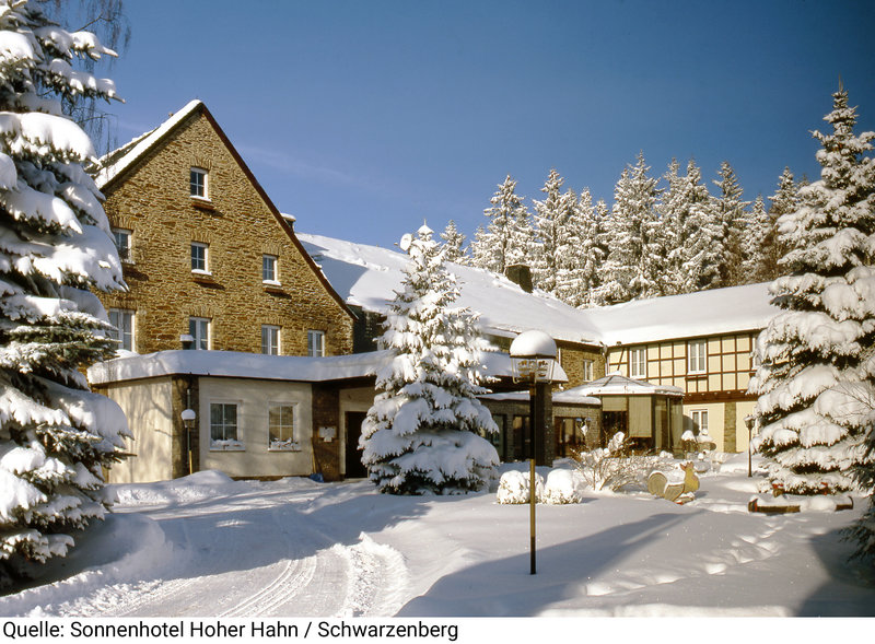 Sonnenhotel Hoher Hahn in Schwarzenberg (Erzgebirgskreis), Dresden (DE) Außenaufnahme
