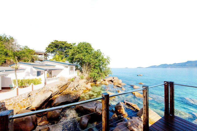Anse Soleil Beachcomber in Anse Soleil, Seychellen Terasse