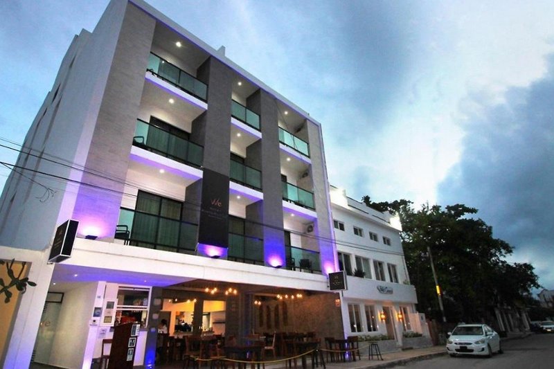 We Hotel Puerto Morelos in Puerto Morelos, Cancun Außenaufnahme