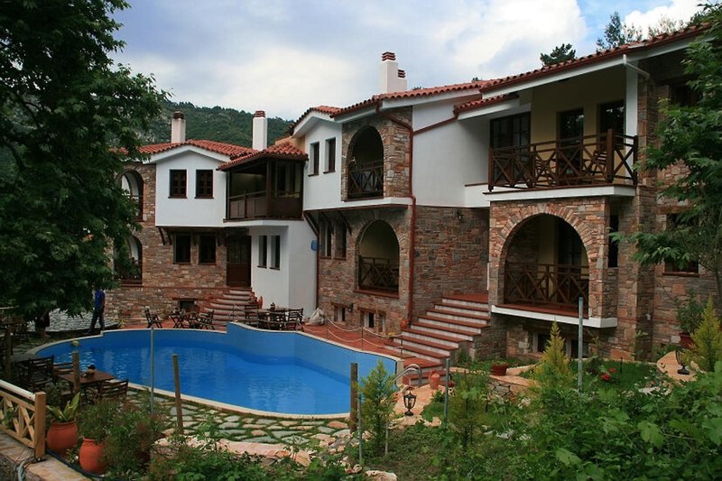 Mikro Kazaviti Villa in Mikros Prinos, Kavala (Thassos) Außenaufnahme