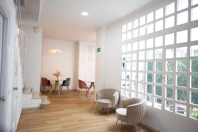 Hostal La Malagueña in Estepona, Malaga Lounge/Empfang