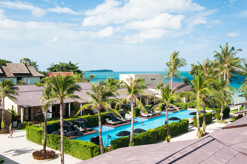 Baan Talay Resort in Chaweng Beach, Koh Samui (Thailand) Außenaufnahme