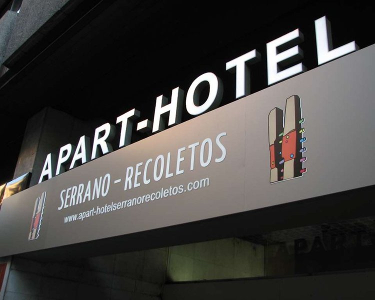 Apartamentos Serrano Recoletos in Madrid, Madrid Außenaufnahme