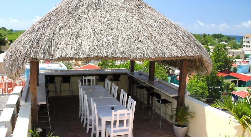 Hotel Villa Iguana in Bayahibe, Punta Cana Terrasse