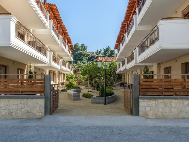 Apanemia Apartments By Flegra Collection in Pefkochori, Thessaloniki (Chalkidiki) Terasse