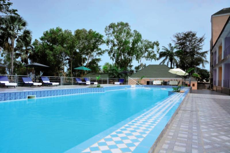Metzy Residence Hotel in Serekunda, Banjul (Gambia) Pool
