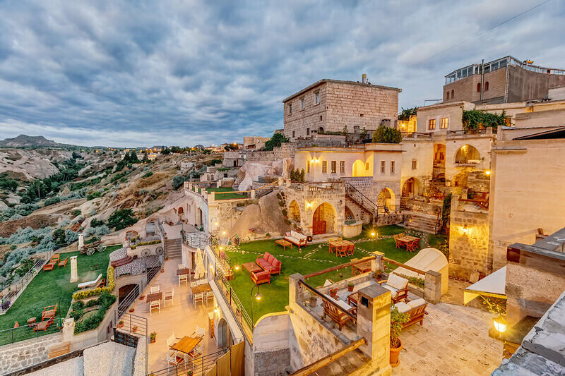 Taskonaklar Hotel Cappadocia in Uchisar, Kayseri Terrasse