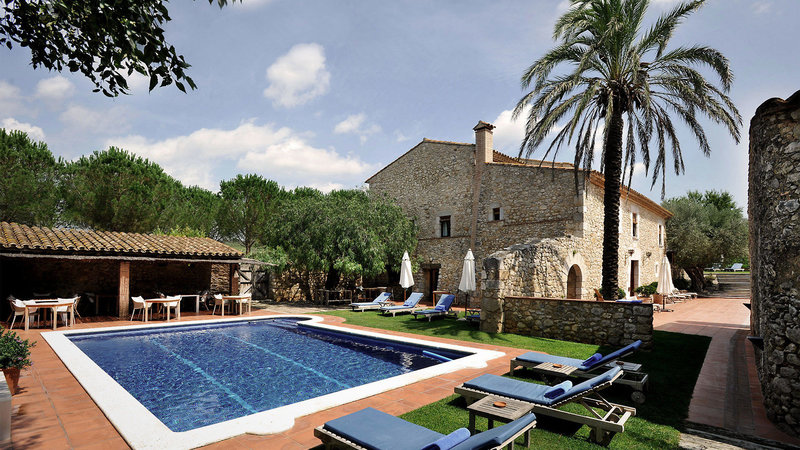 Mas Falgarona Hotel Boutique in Avinyonet de Puigventós, Gerona Außenaufnahme