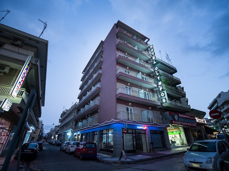 Hotel Olympos in Pyrgos, Athen Außenaufnahme