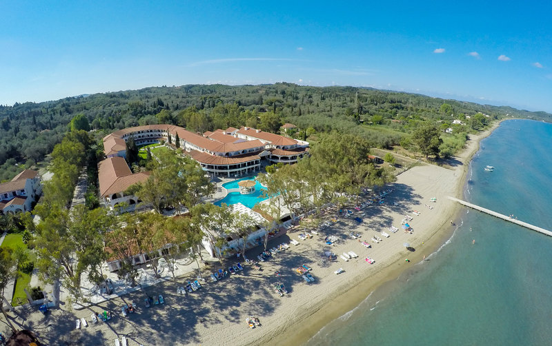 Attika Corfu Beach Hotel in Lefkimmi, Korfu Außenaufnahme