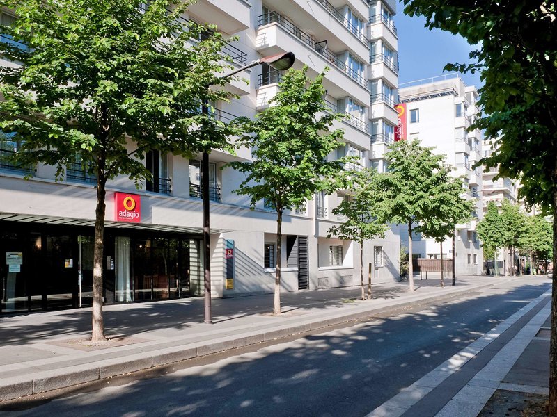 Aparthotel Adagio Paris Buttes Chaumont in Paris, Paris-Charles De Gaulle Außenaufnahme