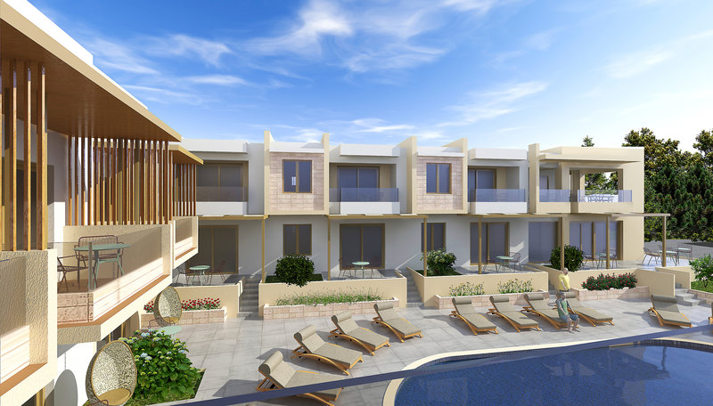 Pefki Deluxe Residences in Pefkochori, Thessaloniki (Chalkidiki) Außenaufnahme