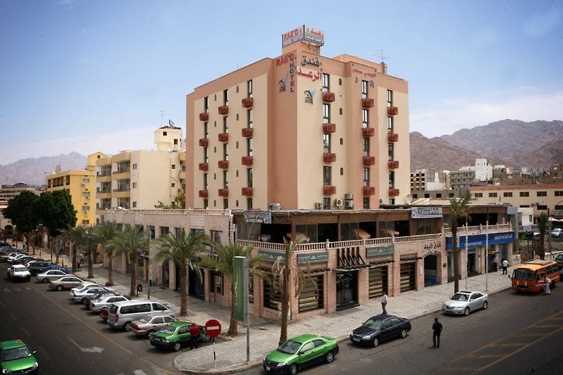 Al Raad Hotel in Aqaba, Amman Terrasse
