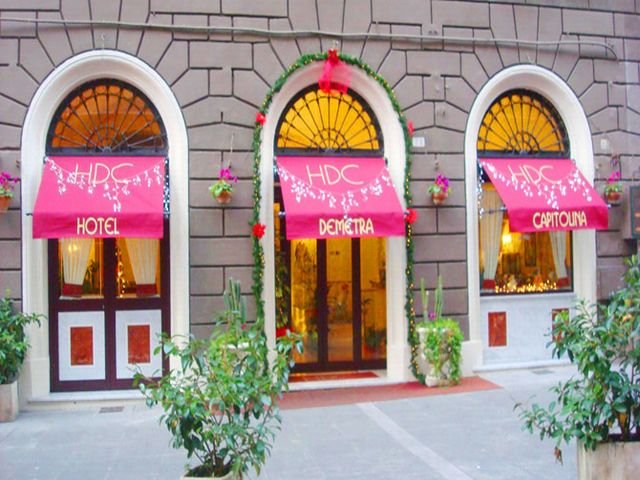 Hotel Demetra Capitolina in Rom, Rom-Fiumicino Außenaufnahme