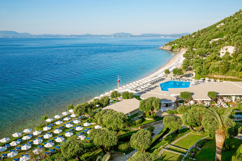 Atlantica Nissaki Beach in Gimari, Korfu Außenaufnahme