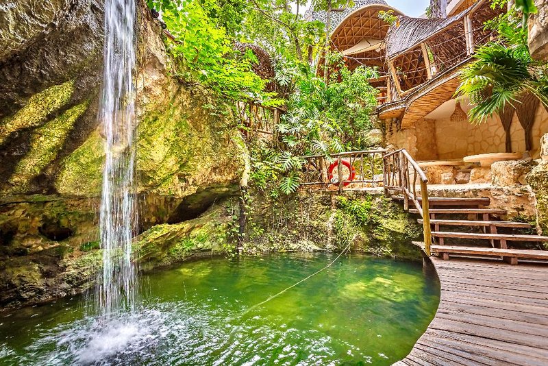 Kan Tulum in Tulum, Cancun Garten