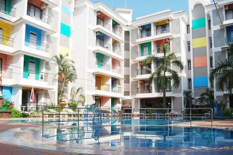 Palmarinha Resort & Suites in Calangute, Goa (Indien) Außenaufnahme