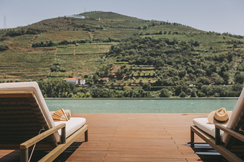 Torel Quinta da Vacaria in Peso da Regua, Porto Terrasse