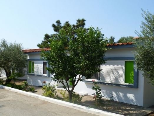 Kouyoni Camping Bungalows in Gerakini, Thessaloniki (Chalkidiki) Außenaufnahme