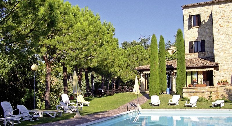 La Ginestra Residence in Montelparo, Rimini Außenaufnahme