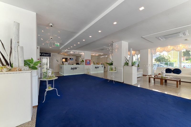 Bel Air in Riccione, Rimini Lounge/Empfang