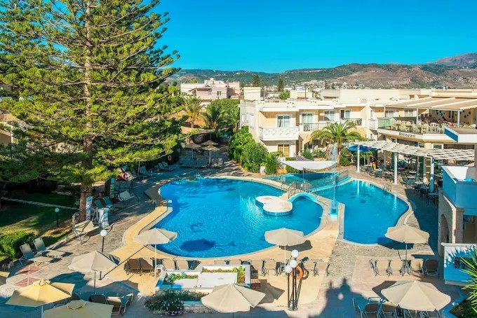 Kastalia Village Hotel in Kamisiana, Chania (Kreta) Pool