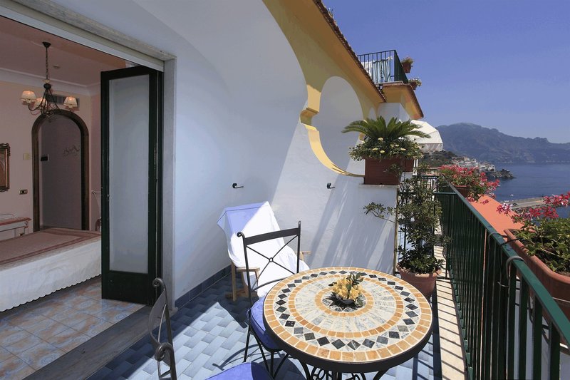 Il Nido in Amalfi, Neapel Terrasse
