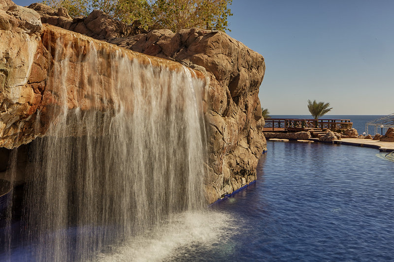 Sheraton Sharm Resort in Na'ama Bay, Sharm El Sheikh Landschaft