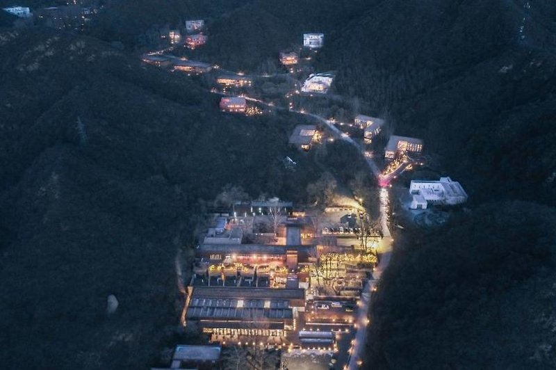 Commune By The Great Wall in Peking, Peking-Beijing (China) Außenaufnahme