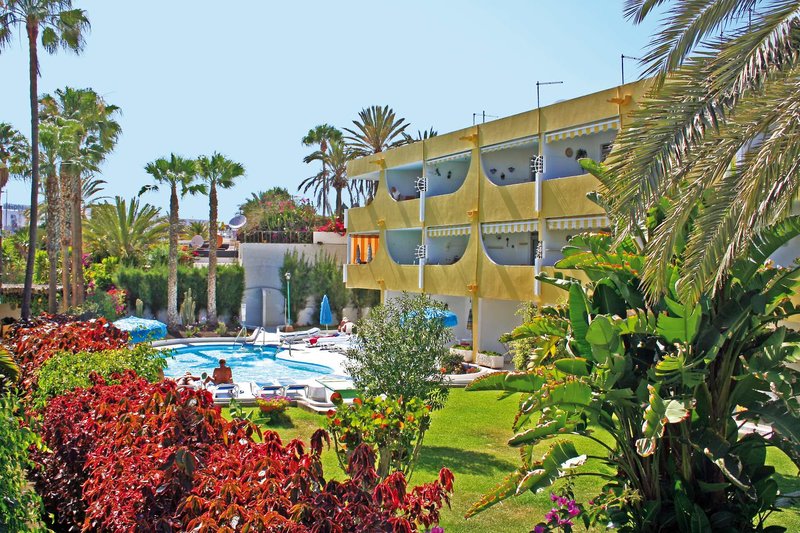 Hotel Paraguay in Playa del Inglés, Gran Canaria Garten