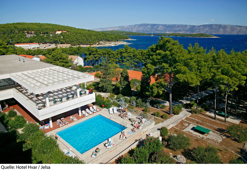 Hotel Hvar in Jelsa, Split (Kroatien) Pool
