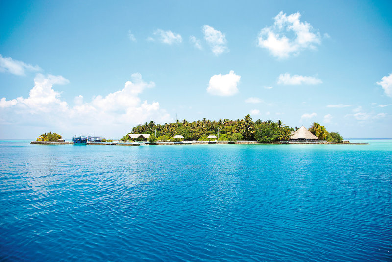Makunudu Island in Makunudhoo, Malediven Außenaufnahme