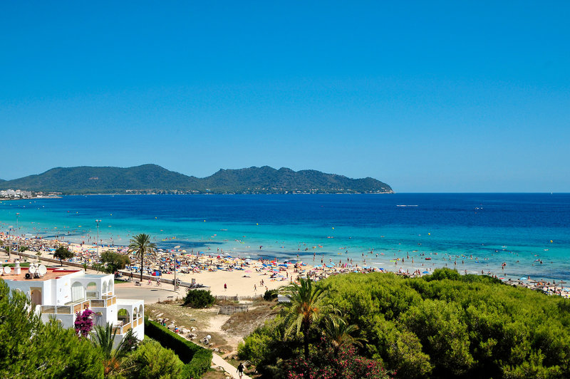 Hipotels Bahía Cala Millor in Cala Millor, Mallorca Außenaufnahme