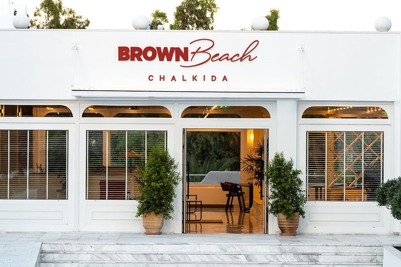 Brown Beach Chalkida in Chalkida, Athen Außenaufnahme