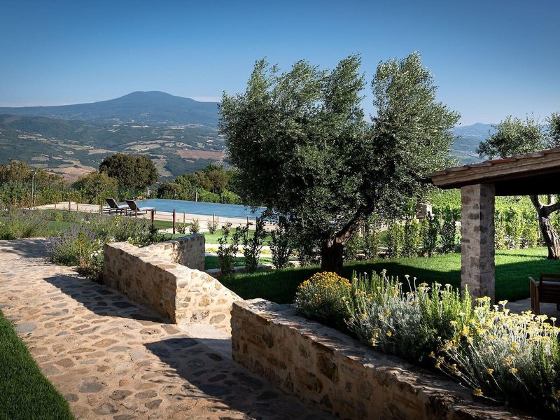 Relais Mastrojanni in Castelnuovo Dell'Abate, Pisa Landschaft