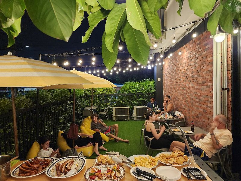Wayha Hostel Don Mueang Airport in Bangkok, Bangkok Restaurant