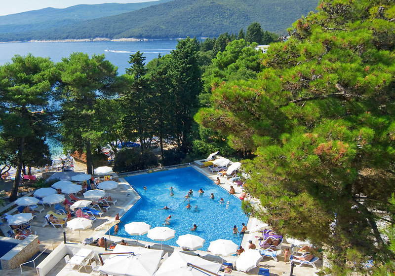 Marina in Rabac, Pula (Kroatien) Pool