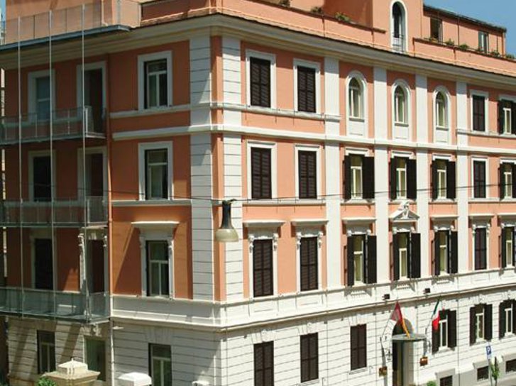 Delle Vittorie in Rom, Rom-Fiumicino Außenaufnahme