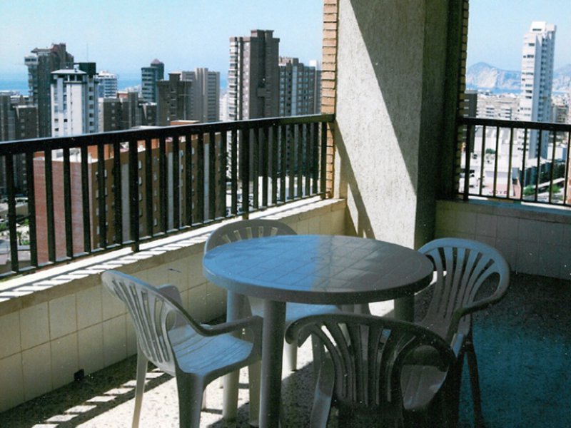 Appartements Islandia Finlandia in Benidorm, Alicante Terasse