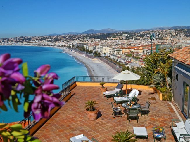 La Perouse in Nizza, Nizza Terasse