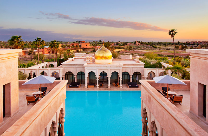 Palais Namaskar in Marrakesch, Marrakesch (Marokko) Außenaufnahme