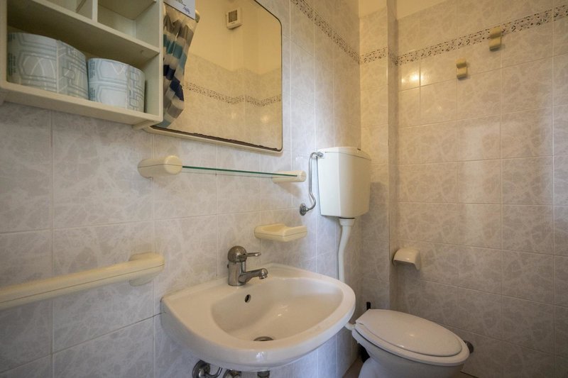 Hotel Mamy in Bellariva di Rimini, Bologna Badezimmer