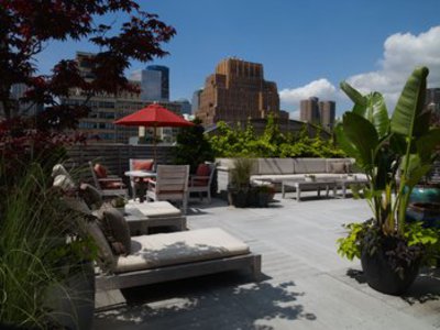 The Roxy Hotel in New York City, New York (John F Kennedy) Terasse