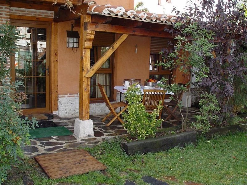 Las Cavas in Olmedo, Madrid Garten