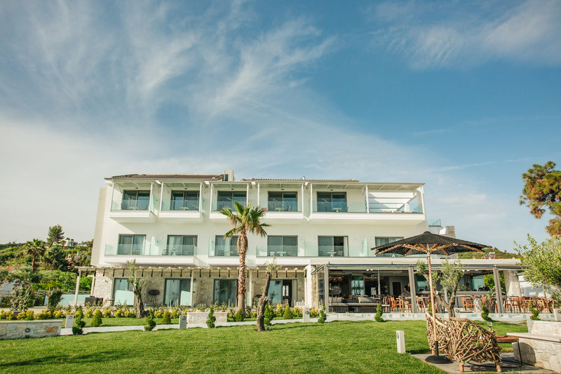 Blue Carpet Luxury Suites in Pefkochori, Thessaloniki (Chalkidiki) Außenaufnahme