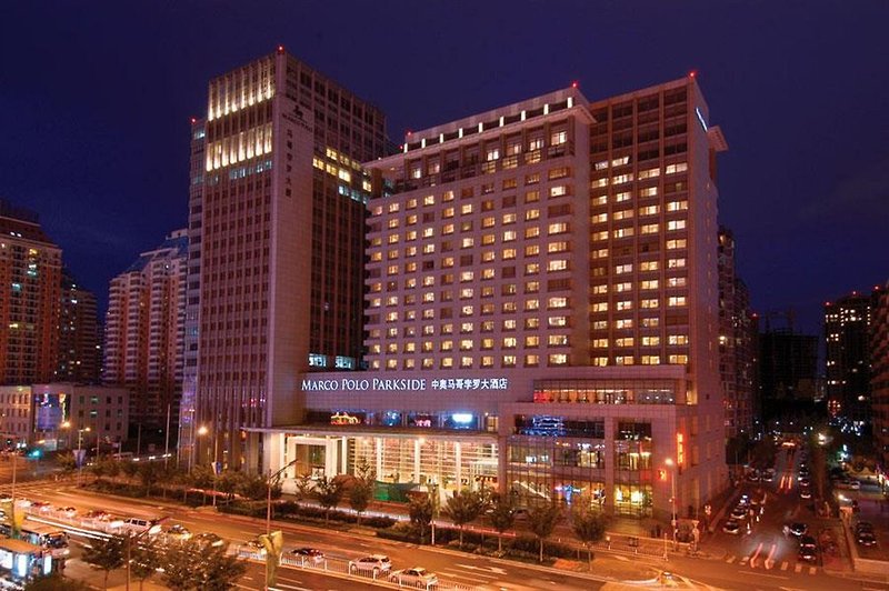 Marco Polo Parkside, Beijing in Peking, Peking-Beijing (China) Außenaufnahme