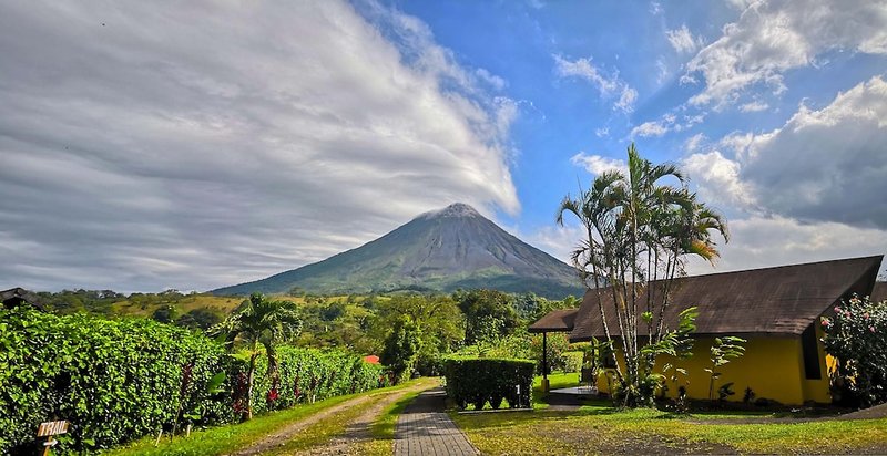 Hotel Campo Verde in La Fortuna de San Carlos, San Jose (Costa Rica) Landschaft