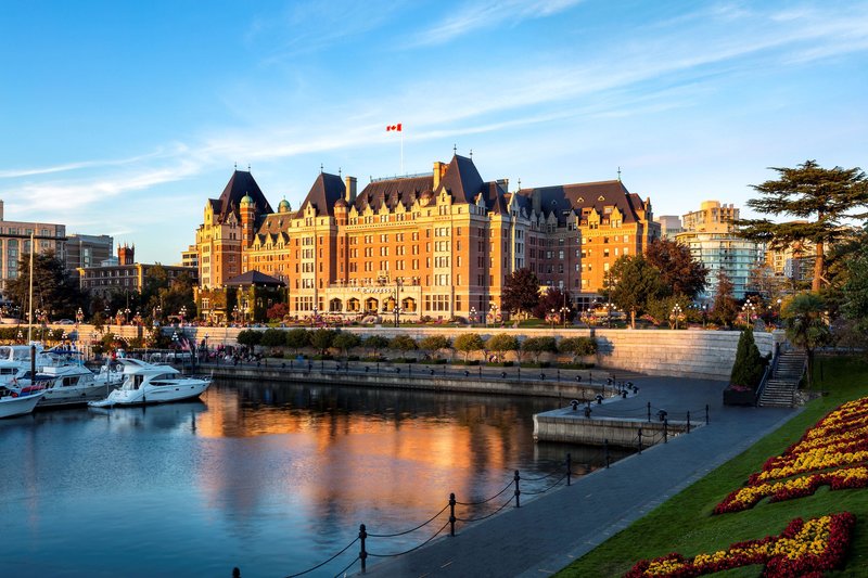 Fairmont Empress in Victoria, Victoria Außenaufnahme